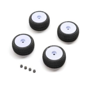 Proline PRO-2633 Blockade Tire, Pro-Line OE, Wheel, White, Mounted: Micro-T