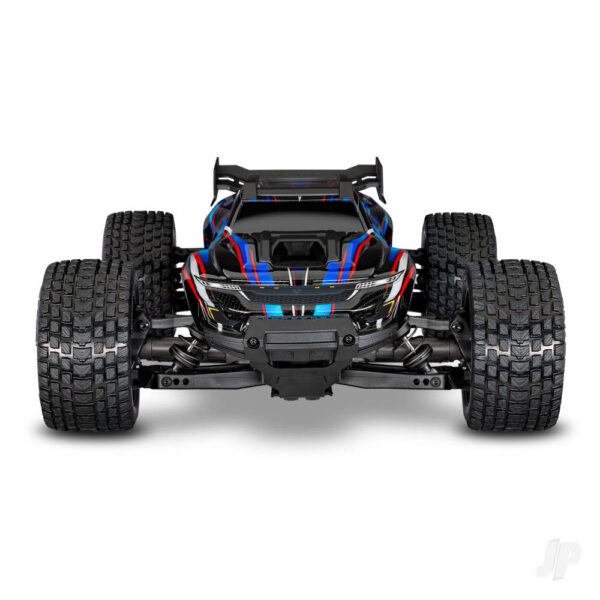 TRX108076-1-BLUE Mini XRT VXL-3S 4WD RTR Race Truck, Blue - Image 3