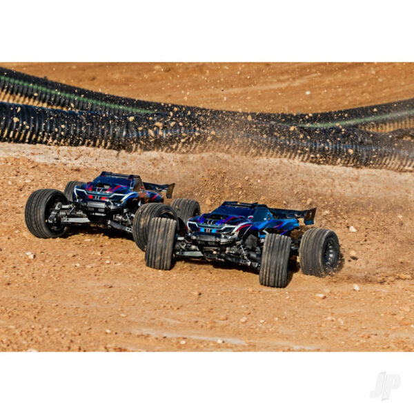 TRX108076-1-ORNG Mini XRT VXL-3S 4WD RTR Race Truck, Orange - Image 9