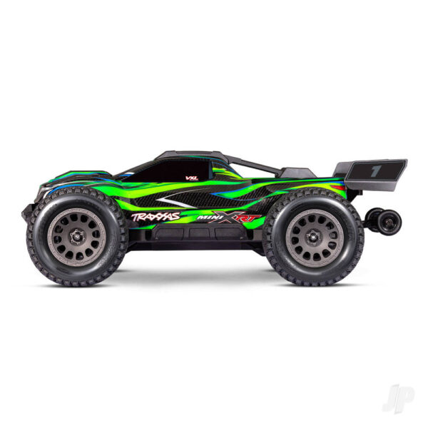 TRX108076-1-GREEN Mini XRT VXL-3S 4WD RTR Race Truck, Green - Image 3