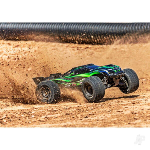 TRX108076-1-GREEN Mini XRT VXL-3S 4WD RTR Race Truck, Green - Image 43