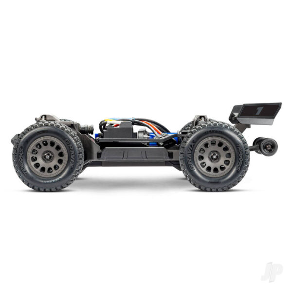 TRX108076-1-ORNG Mini XRT VXL-3S 4WD RTR Race Truck, Orange - Image 6