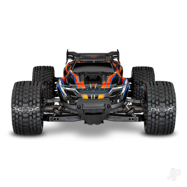 TRX108076-1-ORNG Mini XRT VXL-3S 4WD RTR Race Truck, Orange - Image 3
