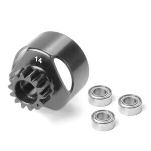 XRay XR358414-L 3Bb Clutch Bell 14T Lightweight + 3X Ball-Bearing