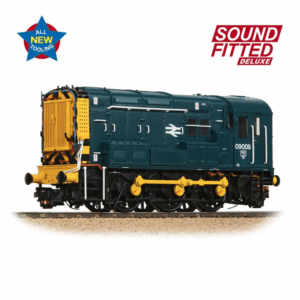 Bachmann 35-921SFX Class 09 09009 BR Blue (Wasp Stripes)