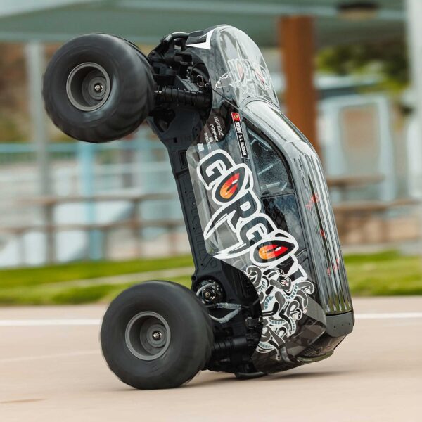 ARRMA ARA3230ST3 1/10 GORGON MEGA 550 2WD MT with Battery & Charger Gun Metal - Image 21