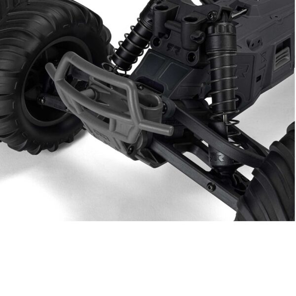 ARRMA ARA3230ST3 1/10 GORGON MEGA 550 2WD MT with Battery & Charger Gun Metal - Image 10