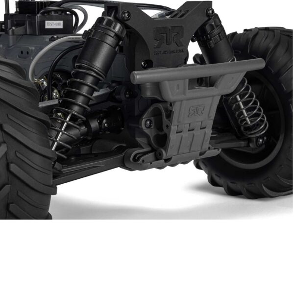 ARRMA ARA3230ST3 1/10 GORGON MEGA 550 2WD MT with Battery & Charger Gun Metal - Image 11