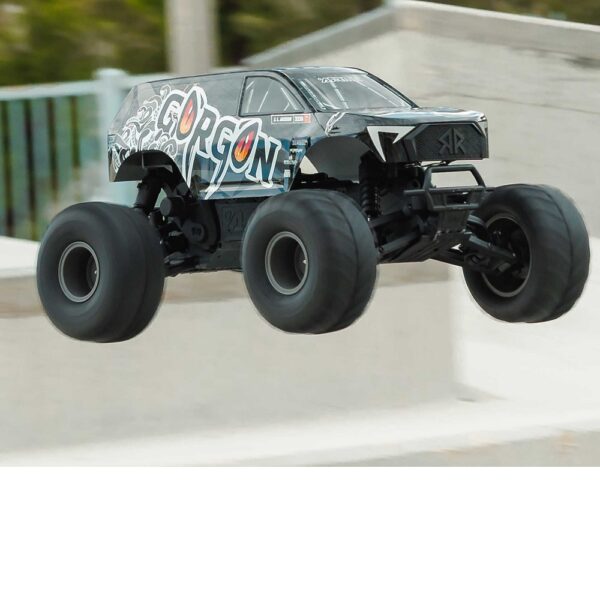ARRMA ARA3230ST3 1/10 GORGON MEGA 550 2WD MT with Battery & Charger Gun Metal - Image 19