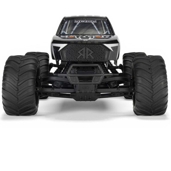 ARRMA ARA3230ST3 1/10 GORGON MEGA 550 2WD MT with Battery & Charger Gun Metal - Image 4