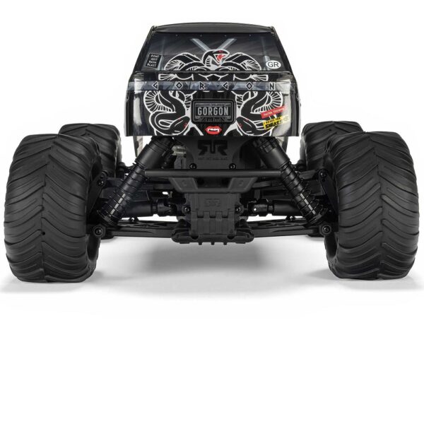 ARRMA ARA3230ST3 1/10 GORGON MEGA 550 2WD MT with Battery & Charger Gun Metal - Image 6