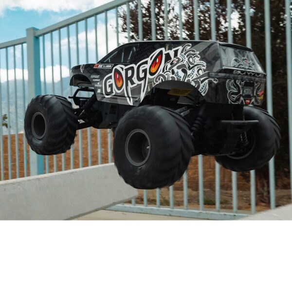 ARRMA ARA3230ST3 1/10 GORGON MEGA 550 2WD MT with Battery & Charger Gun Metal - Image 16