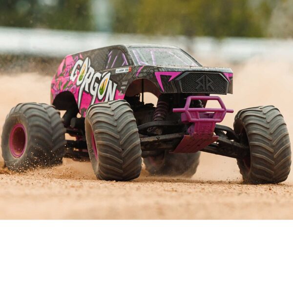 ARRMA ARA3230ST4 1/10 GORGON MEGA 550 2WD MT with Battery & Charger Purple - Image 21