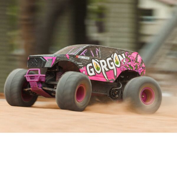 ARRMA ARA3230ST4 1/10 GORGON MEGA 550 2WD MT with Battery & Charger Purple - Image 22