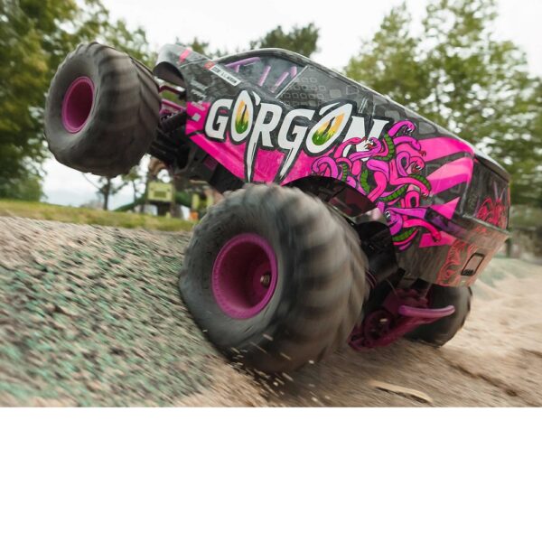 ARRMA ARA3230ST4 1/10 GORGON MEGA 550 2WD MT with Battery & Charger Purple - Image 26