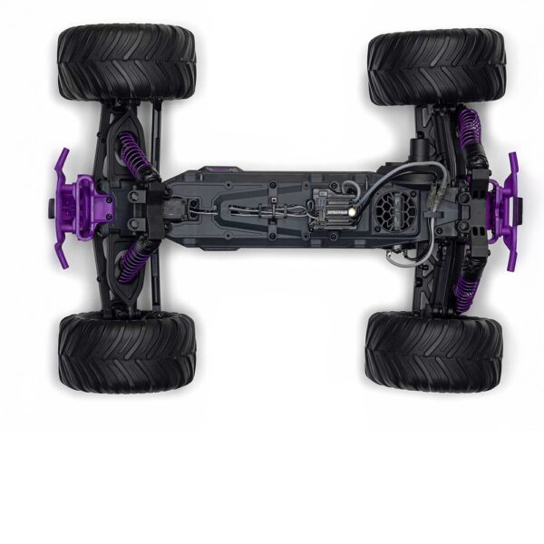 ARRMA ARA3230ST4 1/10 GORGON MEGA 550 2WD MT with Battery & Charger Purple - Image 8