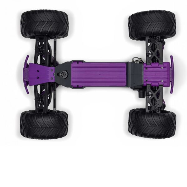 ARRMA ARA3230ST4 1/10 GORGON MEGA 550 2WD MT with Battery & Charger Purple - Image 9