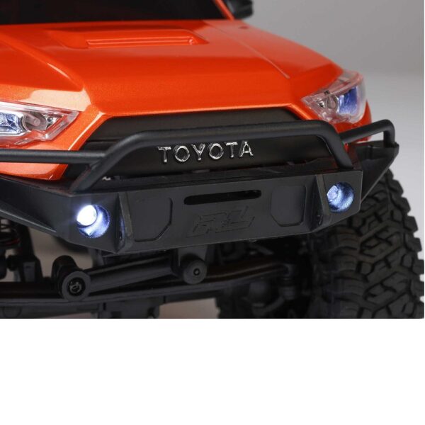 Axial AXI-2035T1 1/24 SCX24 Toyota 4Runner 4X4 Rock Crawler RTR Orange - Image 11