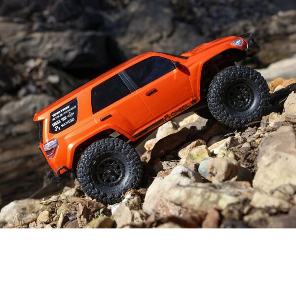 Axial AXI-2035T1 1/24 SCX24 Toyota 4Runner 4X4 Rock Crawler RTR Orange - Image 16