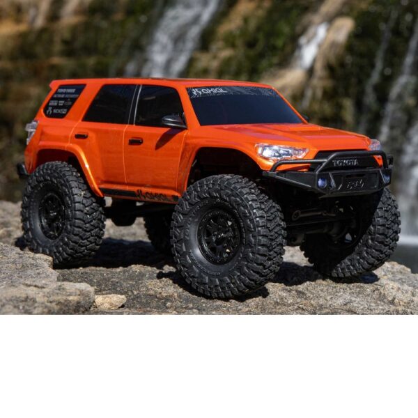 Axial AXI-2035T1 1/24 SCX24 Toyota 4Runner 4X4 Rock Crawler RTR Orange - Image 17