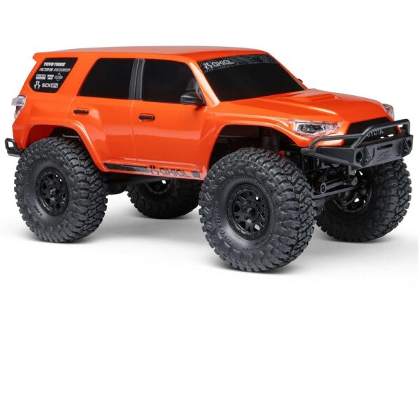 Axial AXI-2035T1 1/24 SCX24 Toyota 4Runner 4X4 Rock Crawler RTR Orange - Image 3