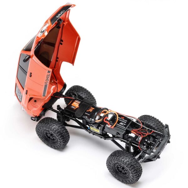 Axial AXI-2035T1 1/24 SCX24 Toyota 4Runner 4X4 Rock Crawler RTR Orange - Image 9