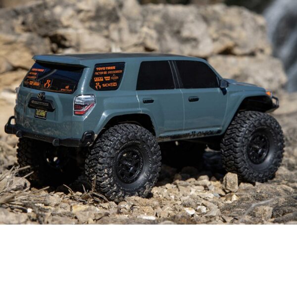 Axial AXI-2035T2 1/24 SCX24 Toyota 4Runner 4X4 Rock Crawler RTR Grey - Image 18