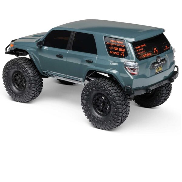 Axial AXI-2035T2 1/24 SCX24 Toyota 4Runner 4X4 Rock Crawler RTR Grey - Image 4