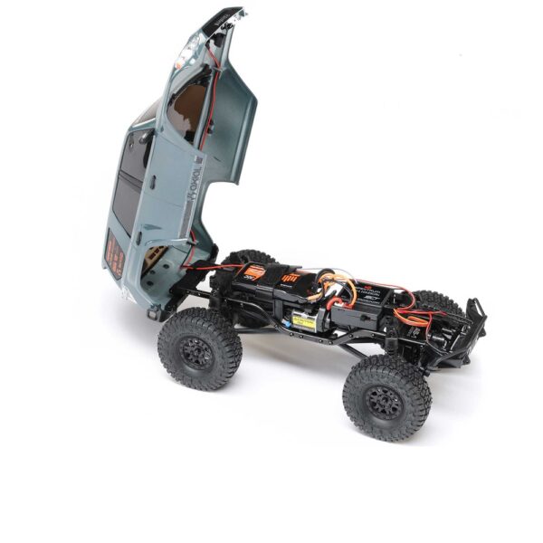 Axial AXI-2035T2 1/24 SCX24 Toyota 4Runner 4X4 Rock Crawler RTR Grey - Image 9