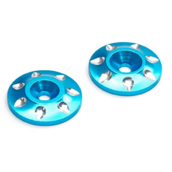 Centro C0632B 1/8TH WING WASHERS - BLUE