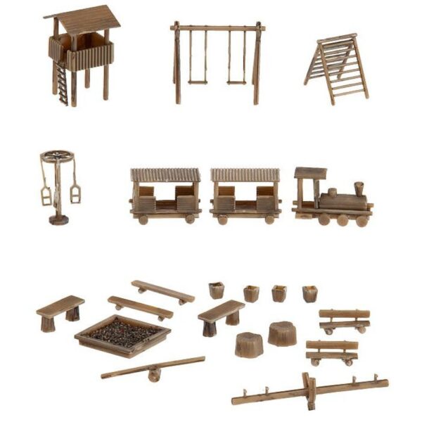 Faller FA272568 Adventure Playground Kit - Image 2