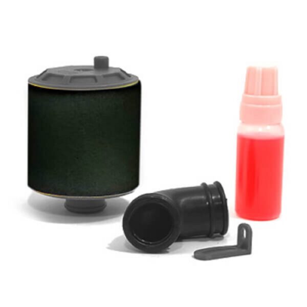 Fastrax FAST851BK 1/10th Air Filter Re-Buildable - Black