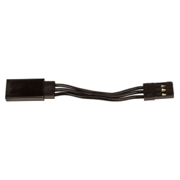 Team Associated AS27162 REEDY 50mm SERVO EXTENSION WIRE BLACK (1.97IN)