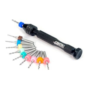 Centro C0516 Precision Shock Piston Hand Drill Bit Set - 1.1-2.0mm