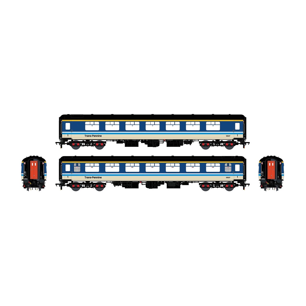 Accurascale ACC2930 BR Mk.2c (large toilet window) FK M13527 Provincial with Trans-Pennine brandings