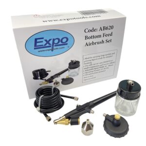 Expo AB620 BOTTOM FEED AIRBRUSH SET