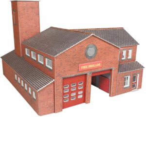 Metcalfe PO289 00/H0 Scale Fire Station