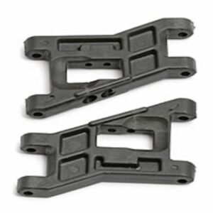 Team Associated AS6206 Front A-Arms Wide -Black (RC10 Classic/Worlds)