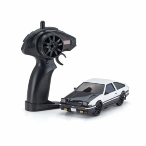 Kyosho 66617A First Mini-Z 1:28 Initial-D Sprinter Trueno AE86 WH/BK Carbon