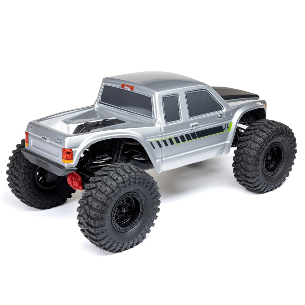 Axial AXI-2036T1 1/10 SCX10 III Coyote 4X4 RTR Brushed Rock Crawler, Silver - Image 2