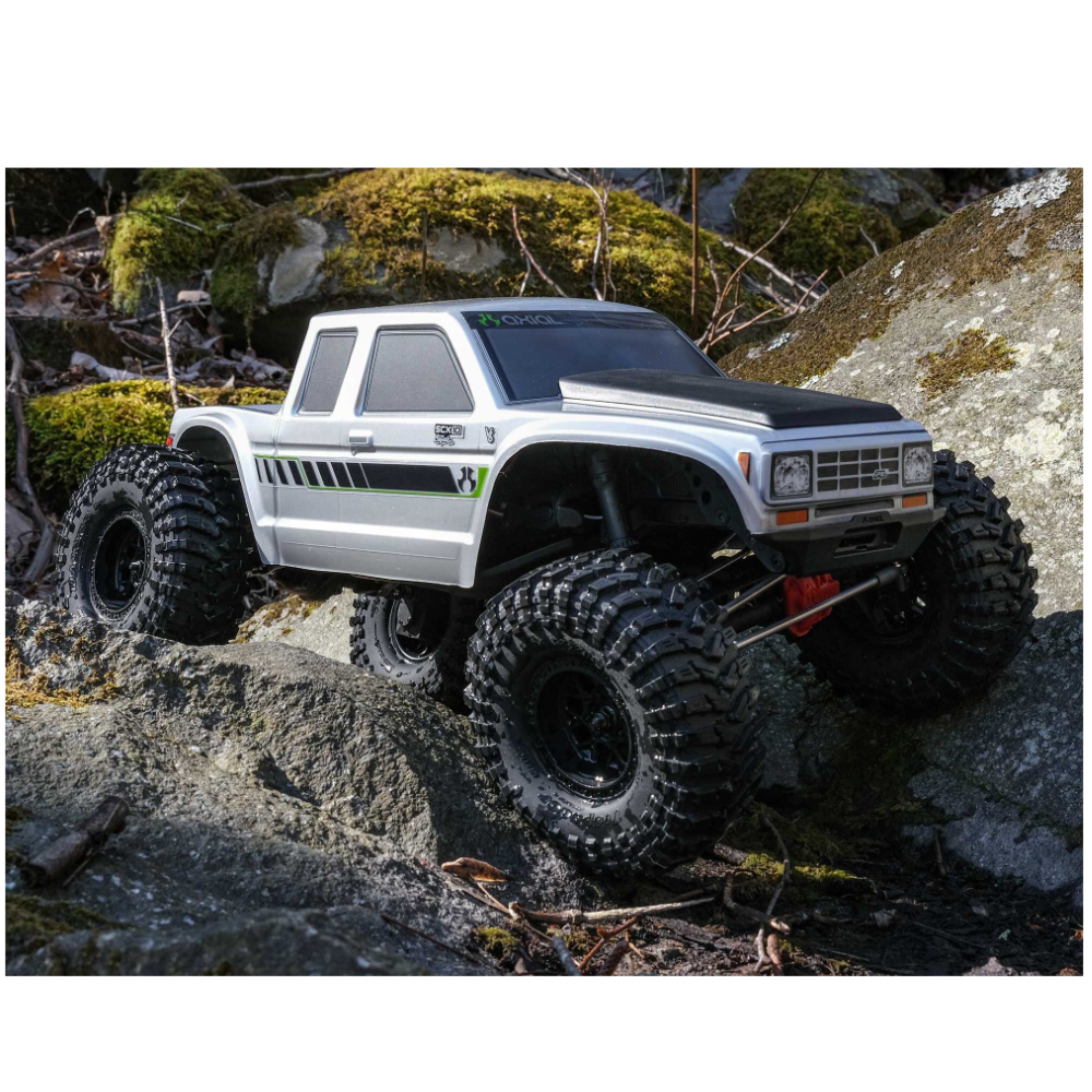 Axial AXI-2036T1 1/10 SCX10 III Coyote 4X4 RTR Brushed Rock Crawler, Silver - Image 23