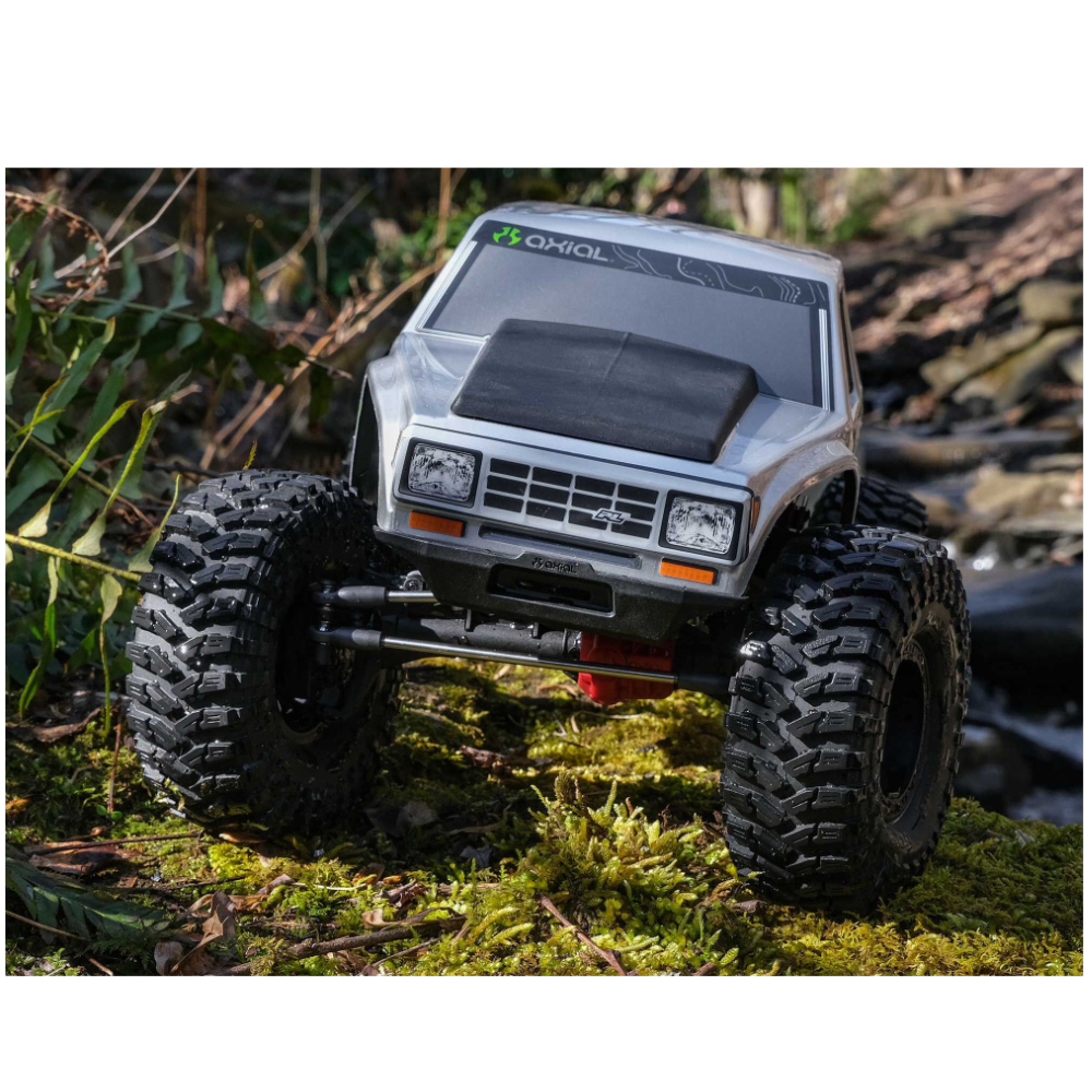 Axial AXI-2036T1 1/10 SCX10 III Coyote 4X4 RTR Brushed Rock Crawler, Silver - Image 24