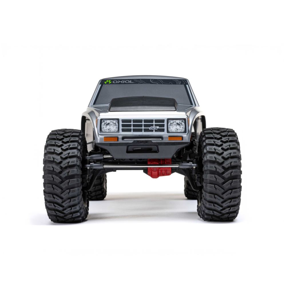 Axial AXI-2036T1 1/10 SCX10 III Coyote 4X4 RTR Brushed Rock Crawler, Silver - Image 4