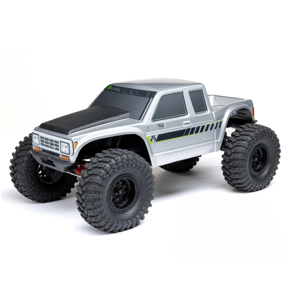 Axial AXI-2036T1 1/10 SCX10 III Coyote 4X4 RTR Brushed Rock Crawler, Silver