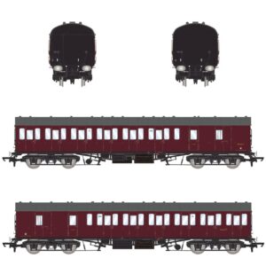 Accurascale ACC2351 BR Mk1 57' Non-Gangway Coach - BS - Plain Maroon M43271