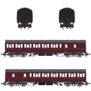 Accurascale ACC2352 BR Mk1 57' Non-Gangway Coach - BS - Lined Maroon (Low position) M43235