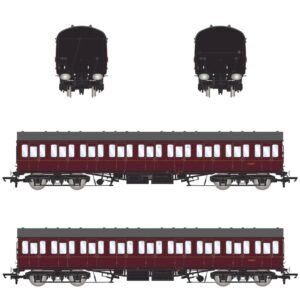 Accurascale ACC2371 BR Mk1 57' Non-Gangway Coach - S - Lined Maroon (Low position) M46071