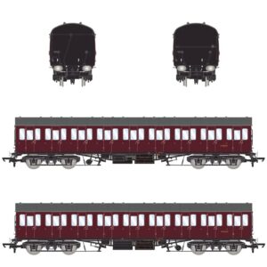 Accurascale ACC2377 BR Mk1 57' Non-Gangway Coach - SO - Plain Maroon M48038