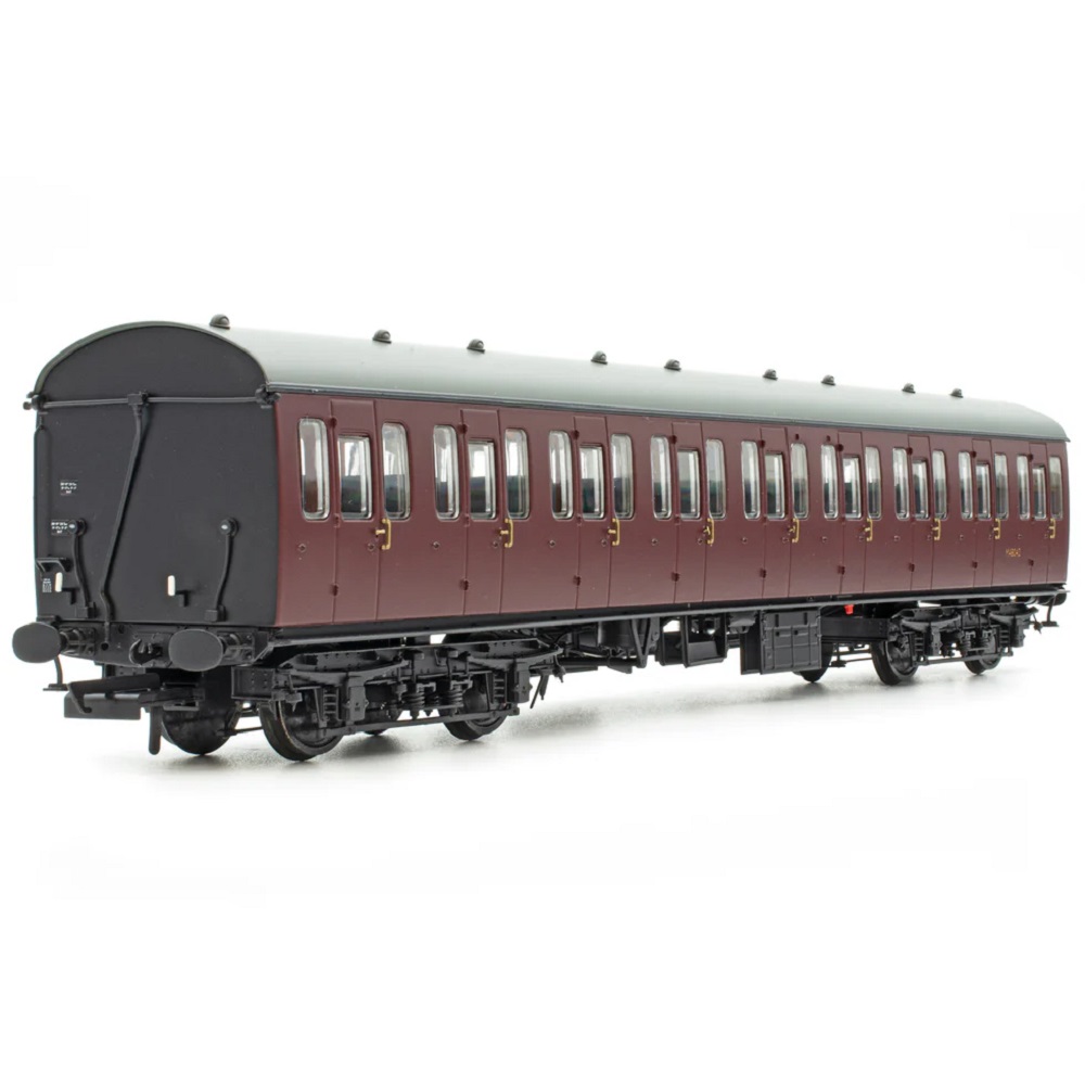 Accurascale ACC2379 BR Mk1 57' Non-Gangway Coach - SO - Plain Maroon M48042 - Image 3