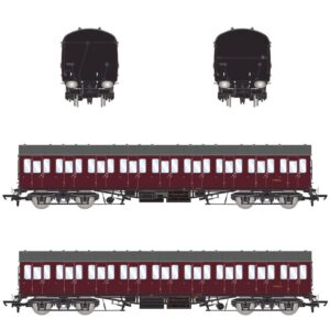 Accurascale ACC2379 BR Mk1 57' Non-Gangway Coach - SO - Plain Maroon M48042